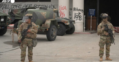 Los Angeles, schierati i soldati della Guardia Nazionale