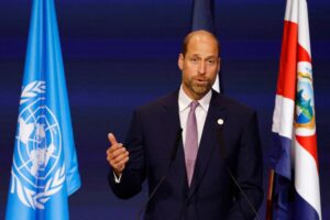 Il principe William pronuncia un discorso inquietante sull’impatto umano sugli oceani del mondo