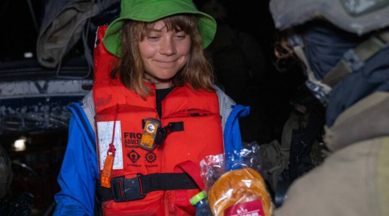 Gaza, fermato il veliero di Greta Thunberg: Israele lo abborda e rispedisce a casa gli attivisti
