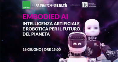Convegno: “Embodied AI, intelligenza artificiale e robotica per il futuro del pianeta”