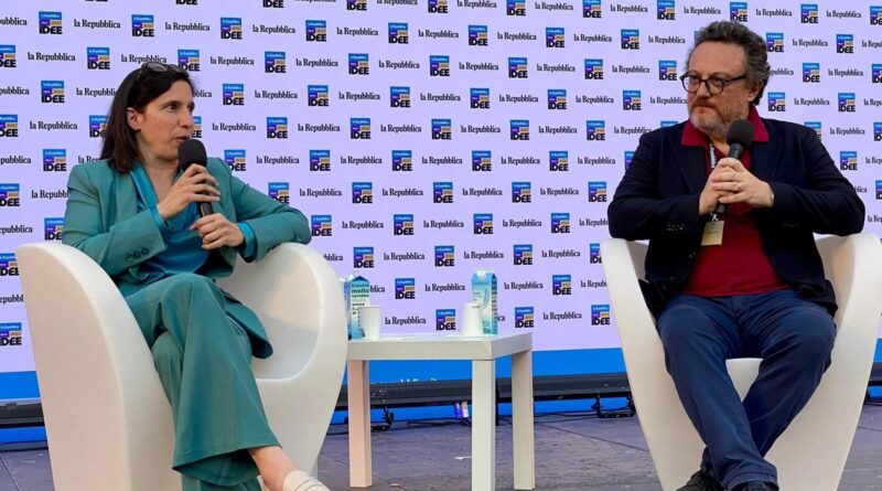 Repubblica delle Idee 2025 in diretta: la segretaria pd Schlein con Orfeo. Ora sul palco il premio Oscar Basel Adra