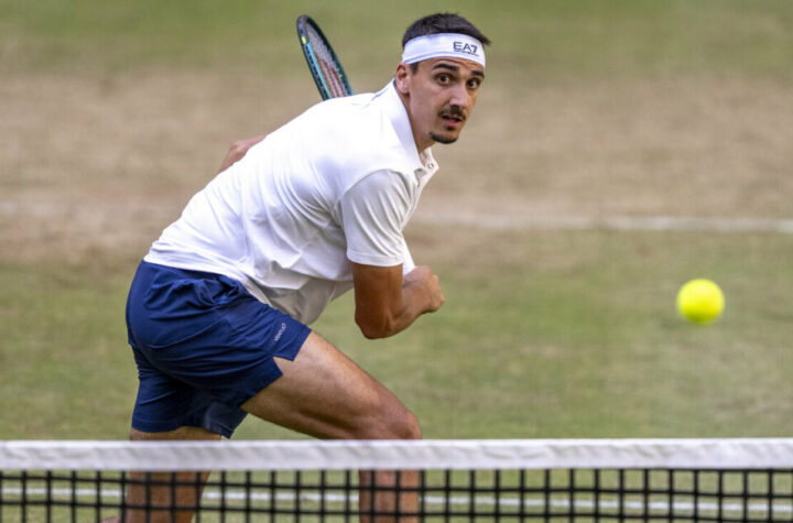 Wimbledon, passa anche Sonego: battuto il georgiano Basilashvili. Cinque italiani al terzo turno: è record