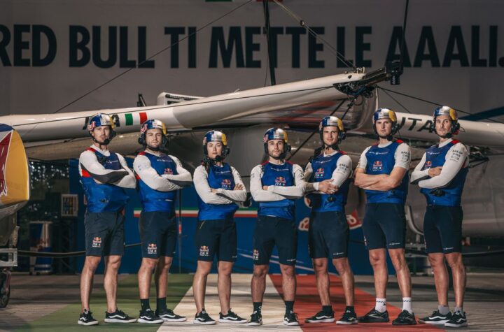 Red Bull ha presentato la nuova sailing academy e il team italiano SailGp con Ruggero Tita e James Spithill