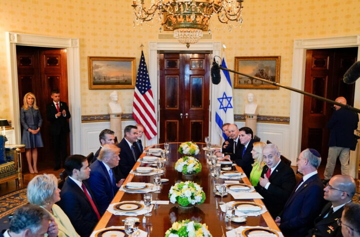 Netanyahu a cena da Trump, ‘ho candidato il presidente Usa al Nobel per la pace’