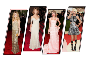 Tutta la moda di Taylor Swift al Met Gala nel corso degli anni