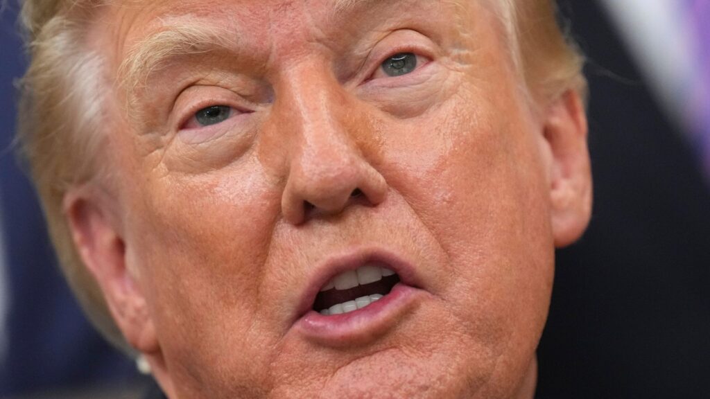 Trump afferma che intende vietare tre importanti testate giornalistiche statunitensi per aver “diffuso notizie false”