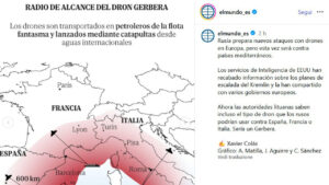 “La Russia pronta a sferrare attacchi con droni dal mare contro Italia, Francia e Spagna”. Crosetto: “L’allerta non trova conferma”